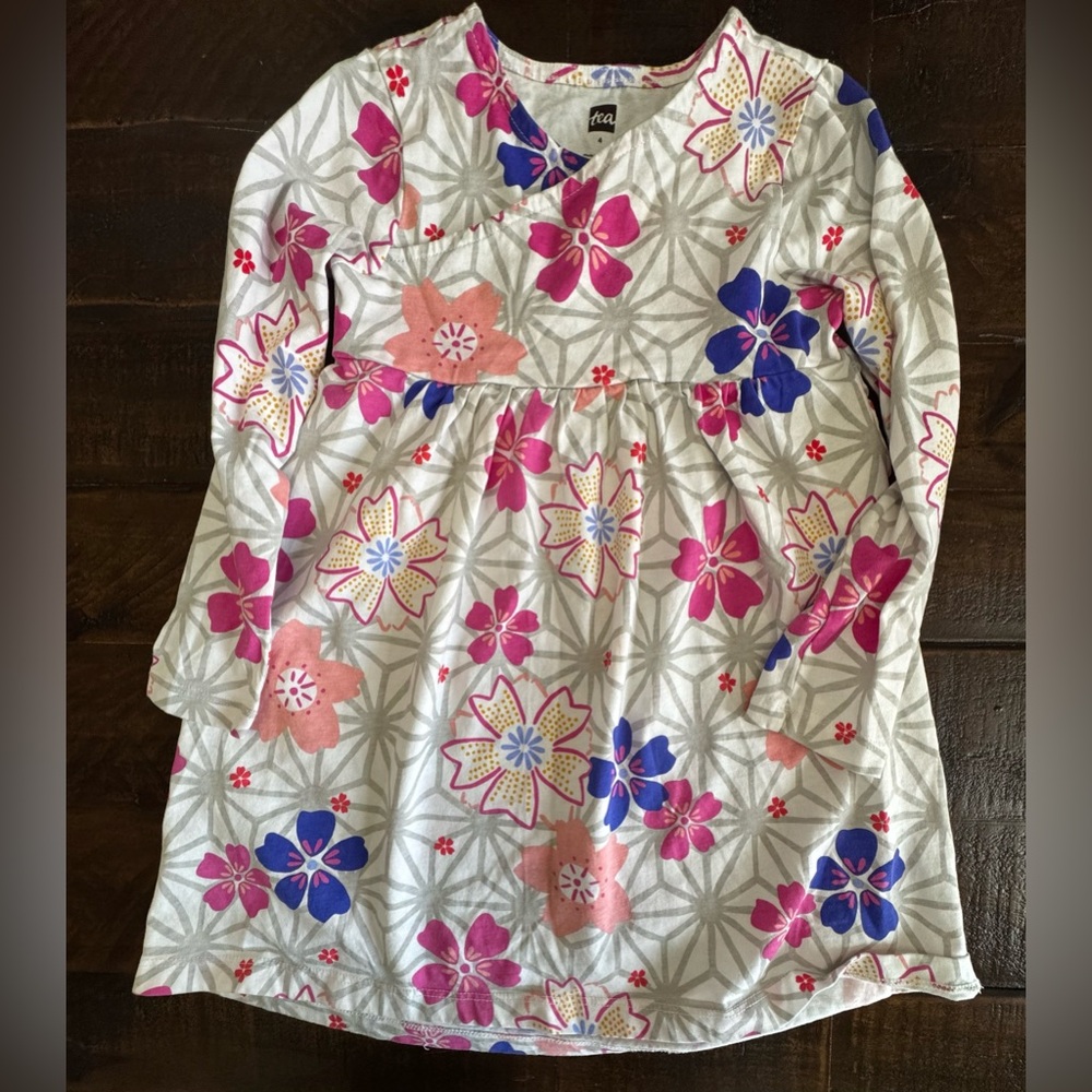 Floral Long-Sleeve Dress